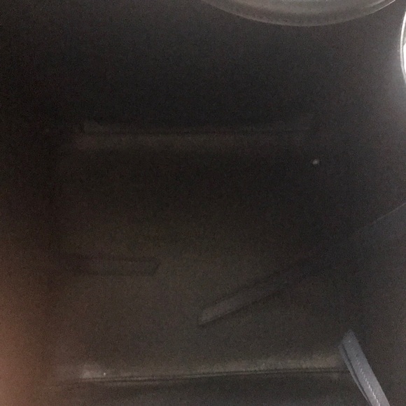 Cabas Phantom Medium In Croc Navy Nubuck Satchel - Picture 3 of 5